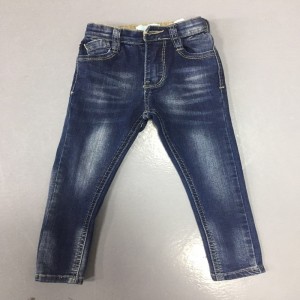 mørkeblå skinny jeans kid jeans WSG007